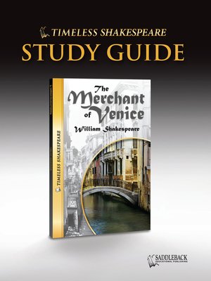 cover image of The Merchant of Venice Study Guide
